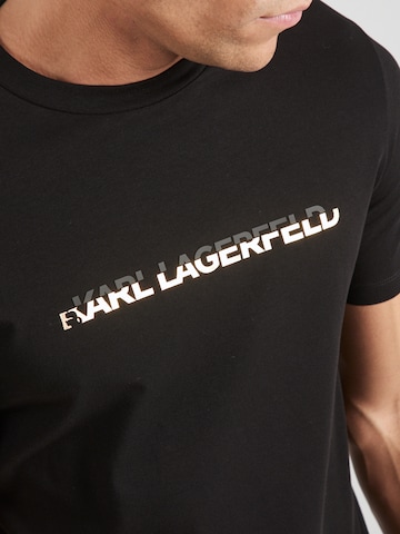 Karl Lagerfeld Μπλουζάκι σε μαύρο