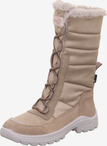 SUPERFIT Snow Boots 'Aurora' in Beige: front
