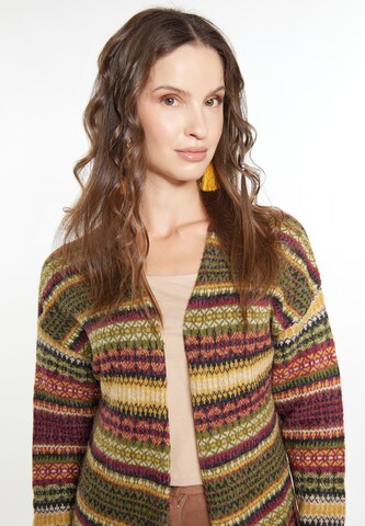 usha FESTIVAL Knit Cardigan 'Carnea' in Green