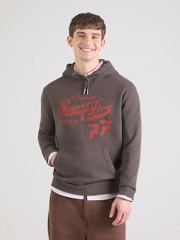 Superdry & Co Tréning póló - szürke: elől