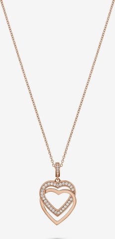 JETTE Necklace in Pink: front