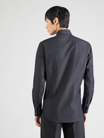 Michael Kors Slim fit Πουκάμισο σε μαύρο: πίσω