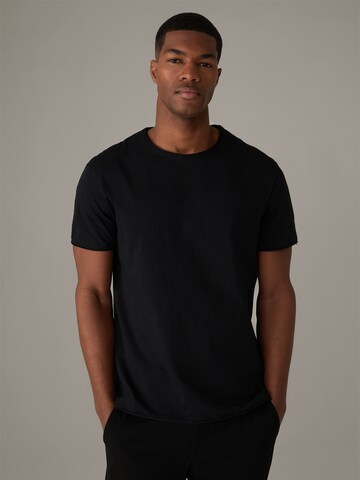 STRELLSON Shirt 'Tyler' in Zwart: voorkant