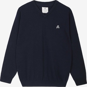 Scalpers Pullover in Blau: predná strana