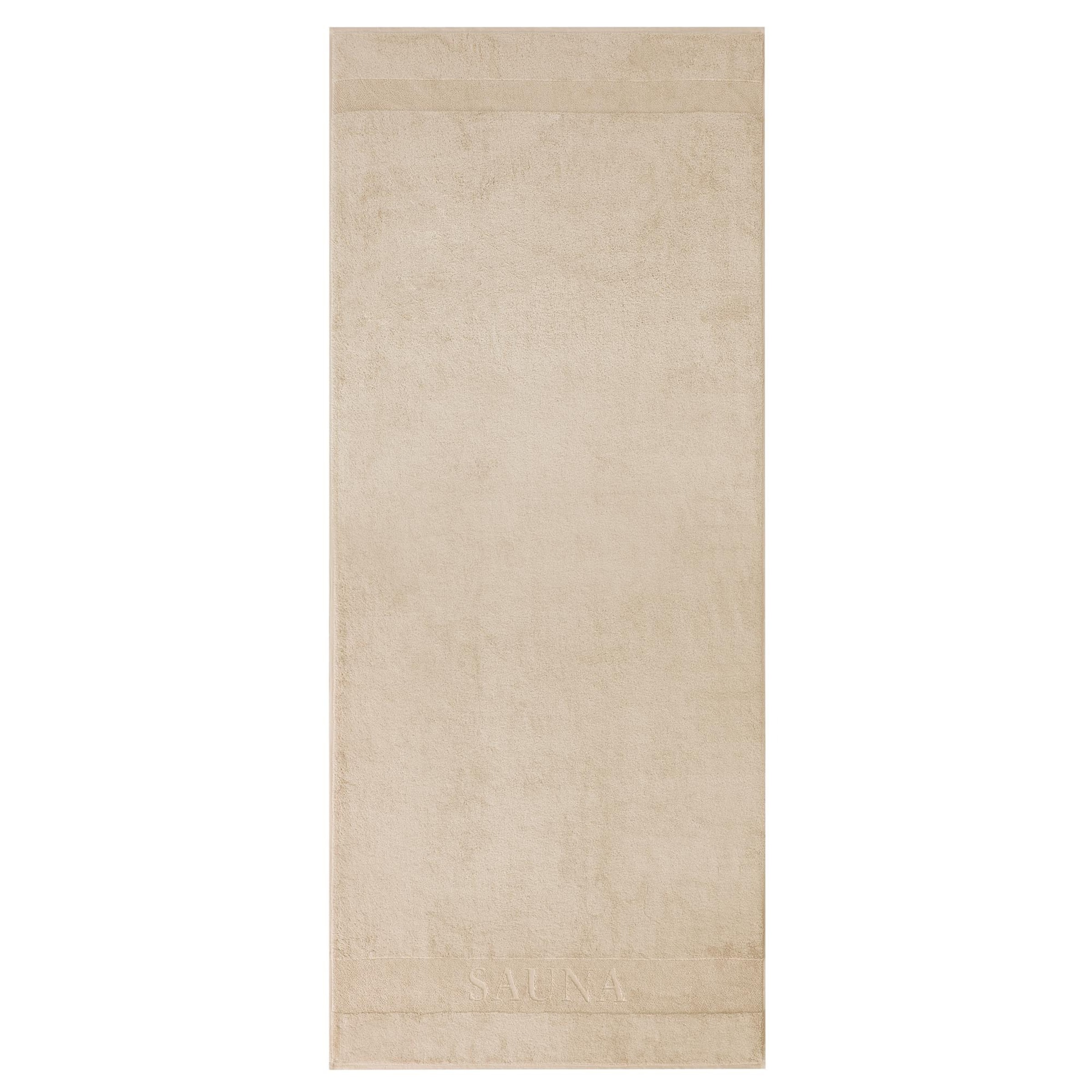 VILLEROY & BOCH Saunatuch in hellbraun, Produktansicht