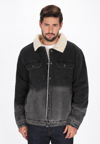 Veste mi-saison 'Vintage' DreiMaster Vintage en noir : devant