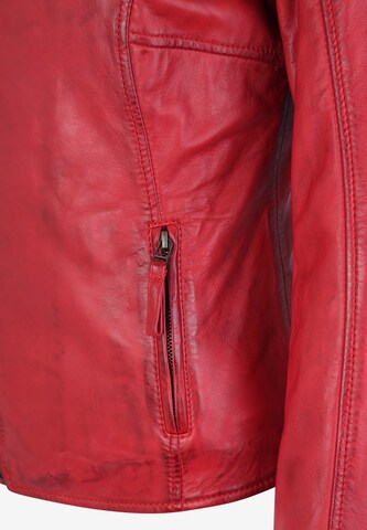 Apple of Eden Lederjacke 'DONUT' in Rot