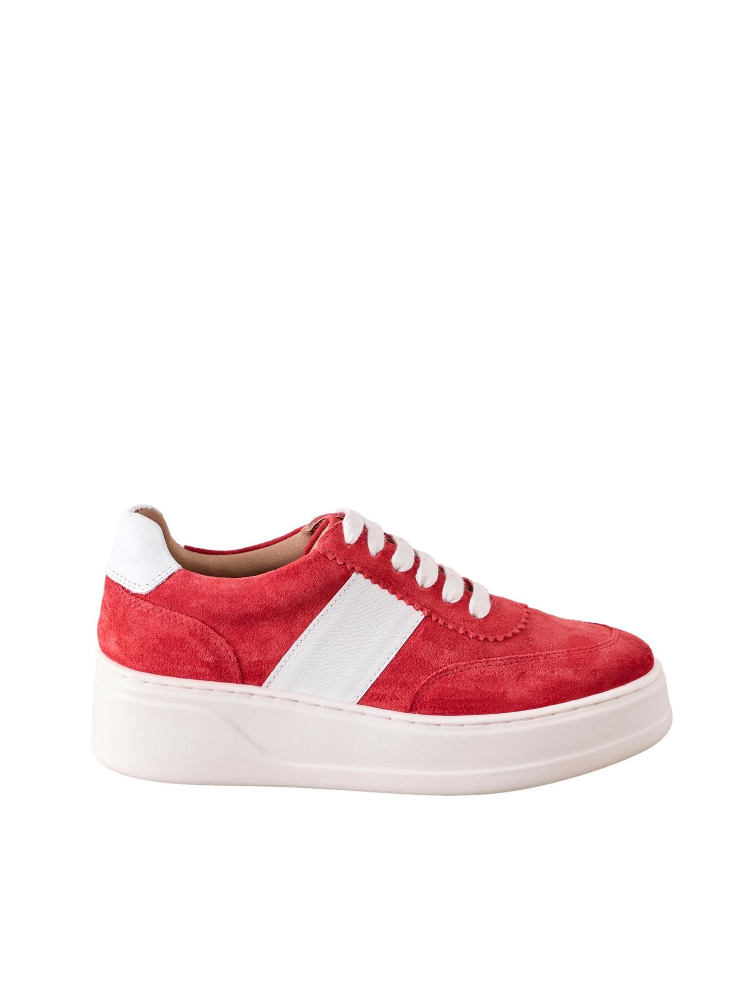 Baskets basses Next en rouge