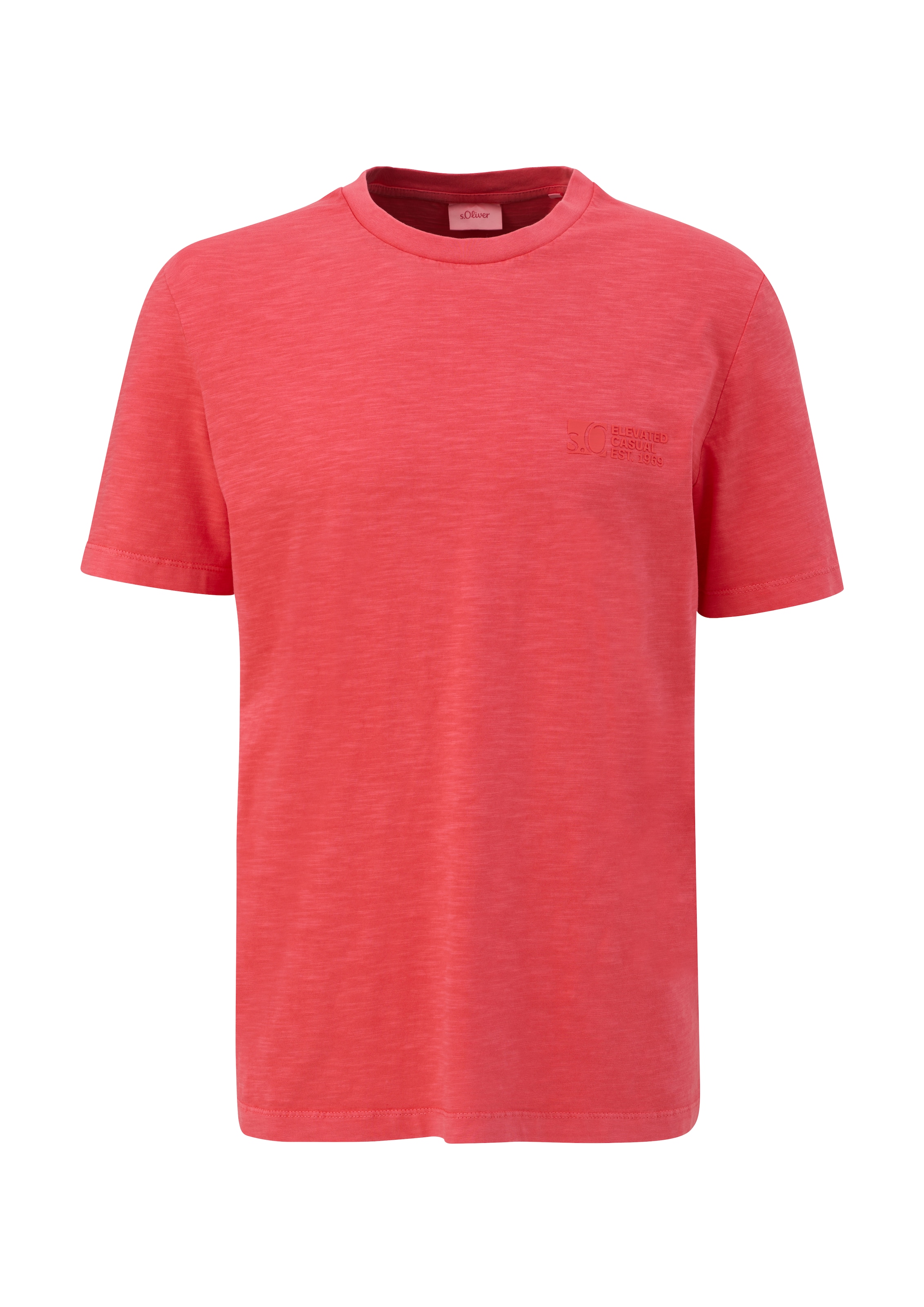s.Oliver T-Shirt in Orange: Vorderseite