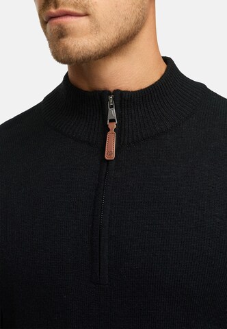 INDICODE JEANS Sweater in Black