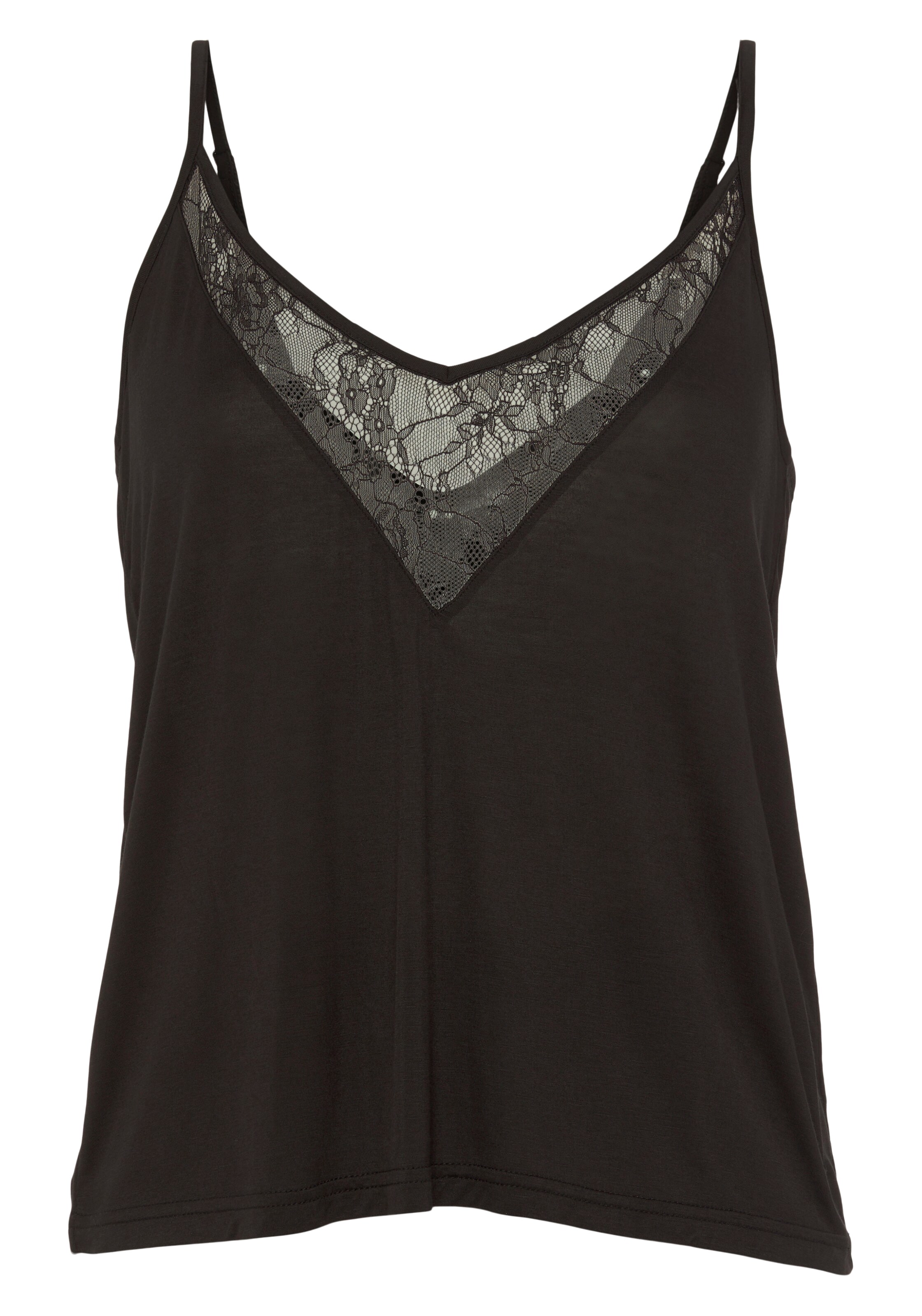 VIVANCE Short Pajama Set in Black