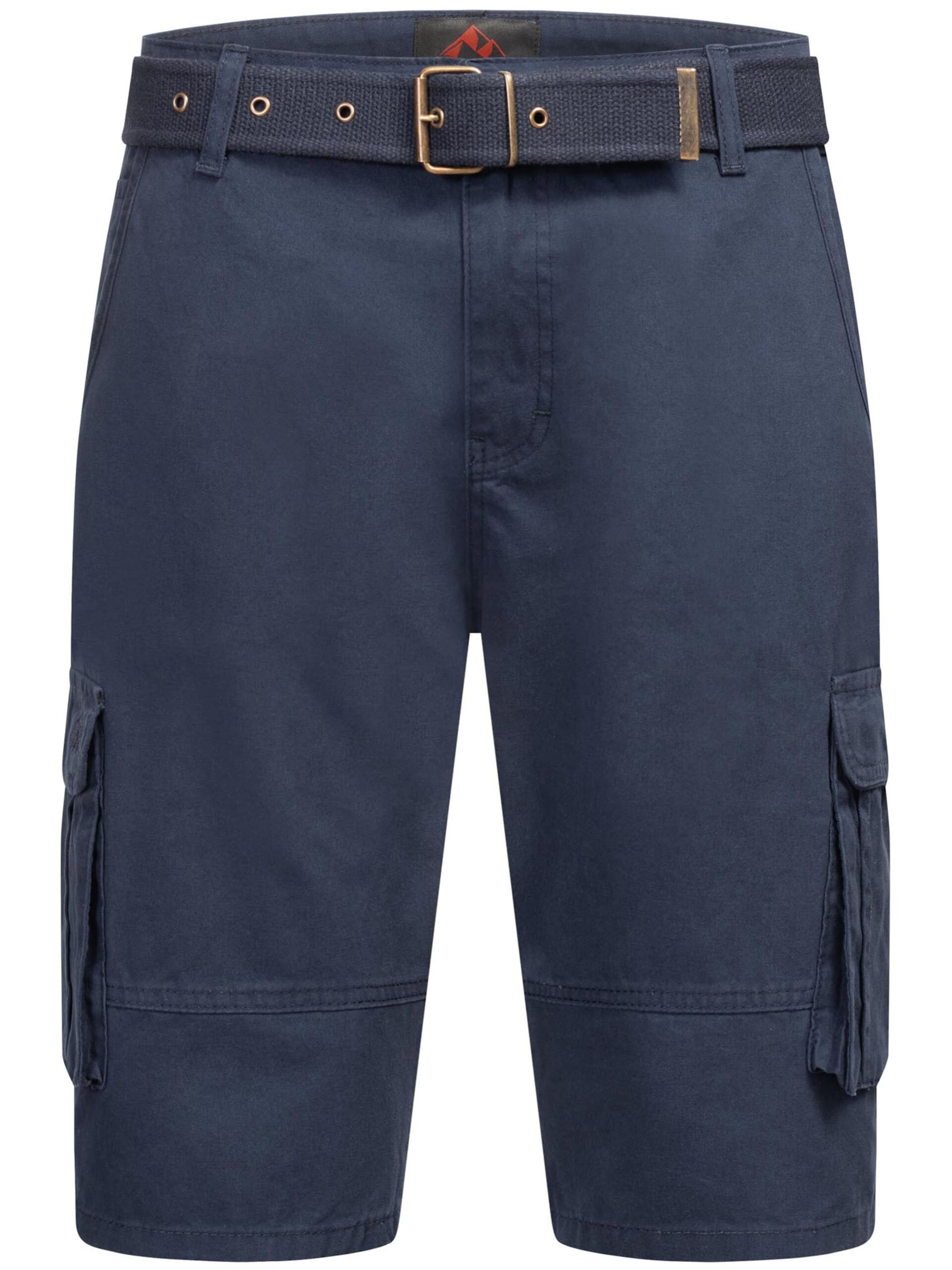 Arctic Seven Regular Cargo trousers in Blue: front