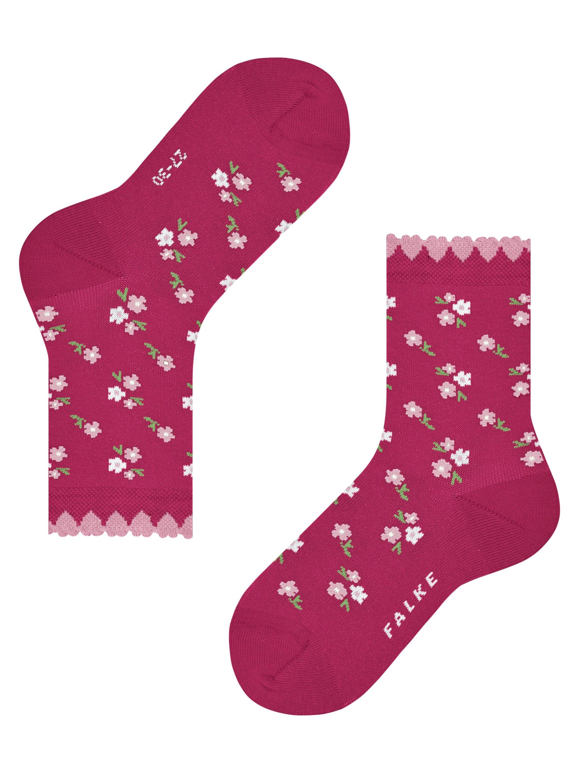 FALKE Socks 'Ditsy Flowers' in Pink