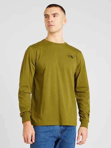 THE NORTH FACE Shirt in Green: front