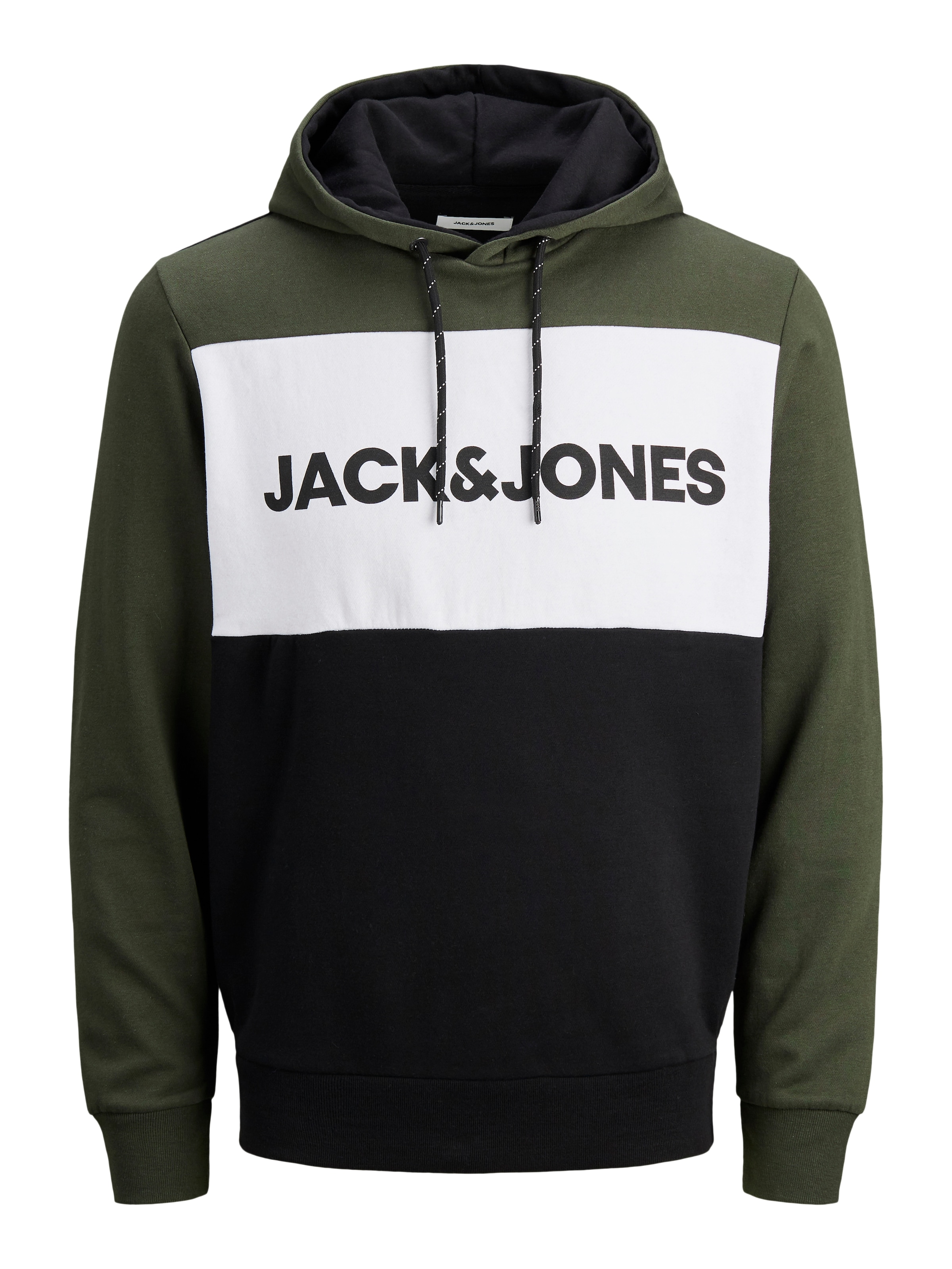 JACK & JONES Sweatshirt in Grün: Vorderseite