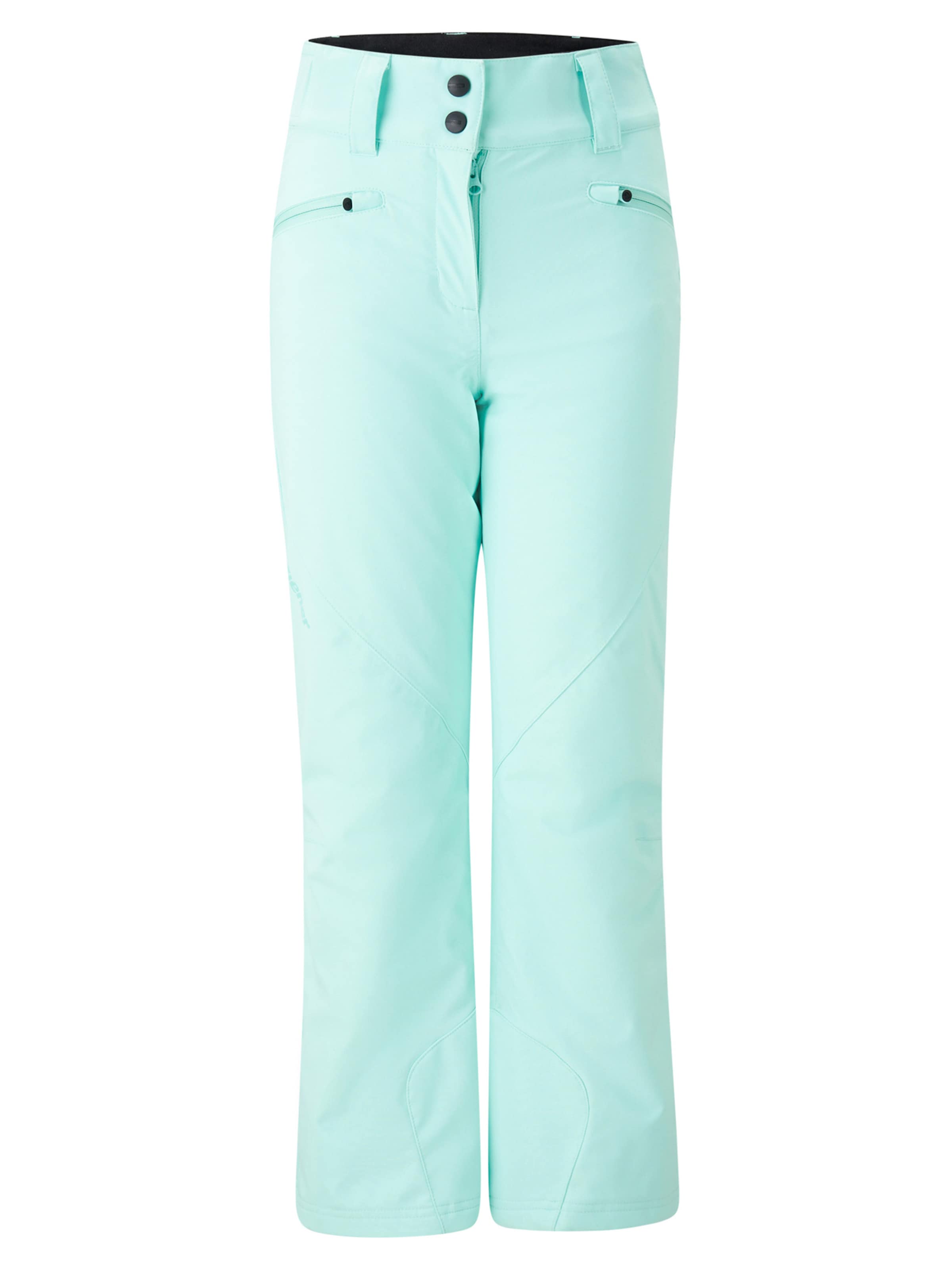 ZIENER Regular Workout Pants 'Alin' in Blue: front