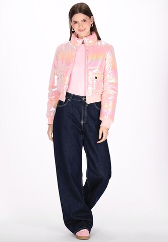 MYMO - Casaco meia-estação em rosa