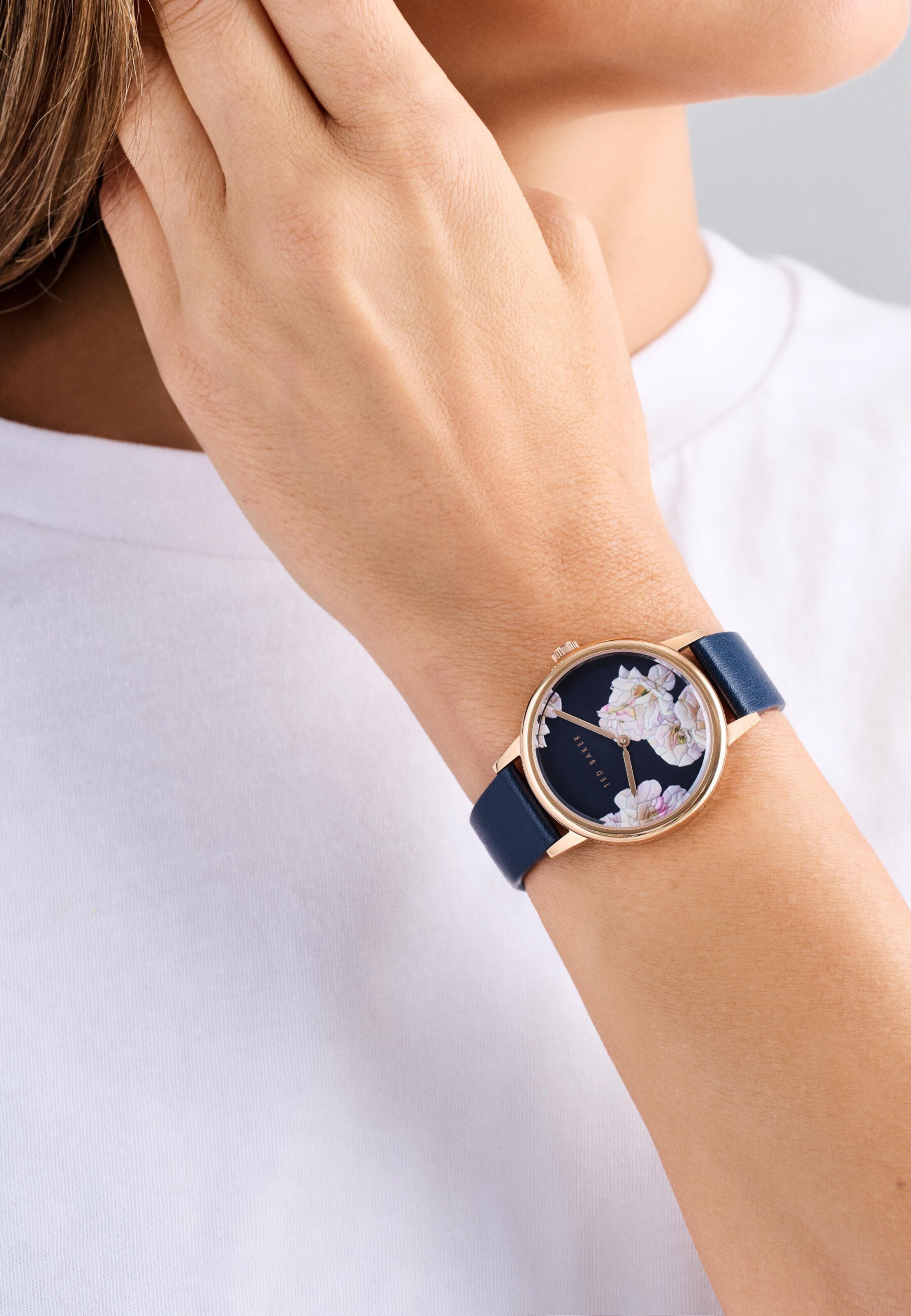 Ted Baker Analog Watch 'Phylipa' in Blue: front