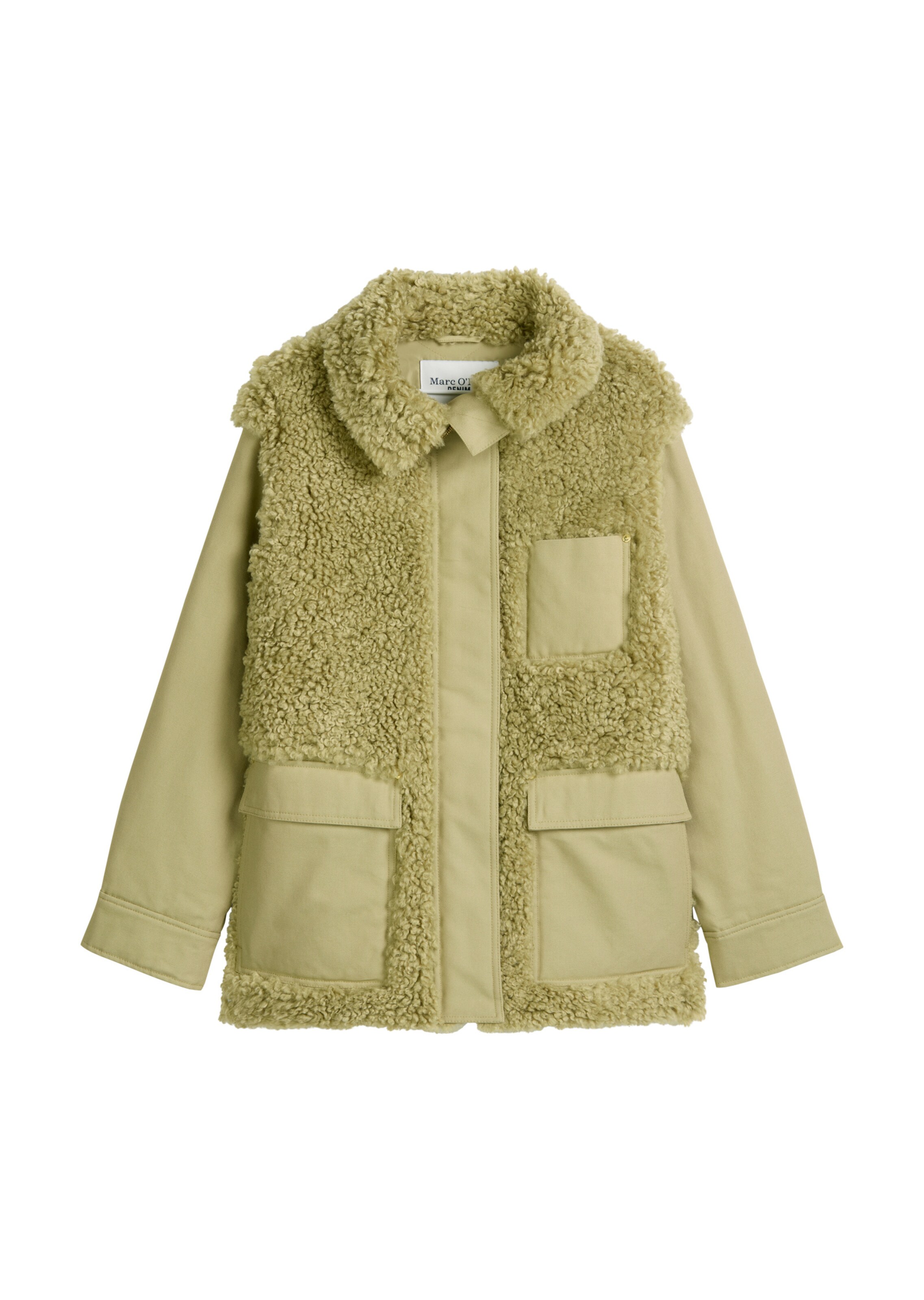 Marc O'Polo DENIM Jacke in Grün: Vorderseite