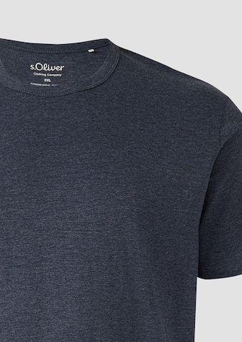 T-Shirt s.Oliver en bleu