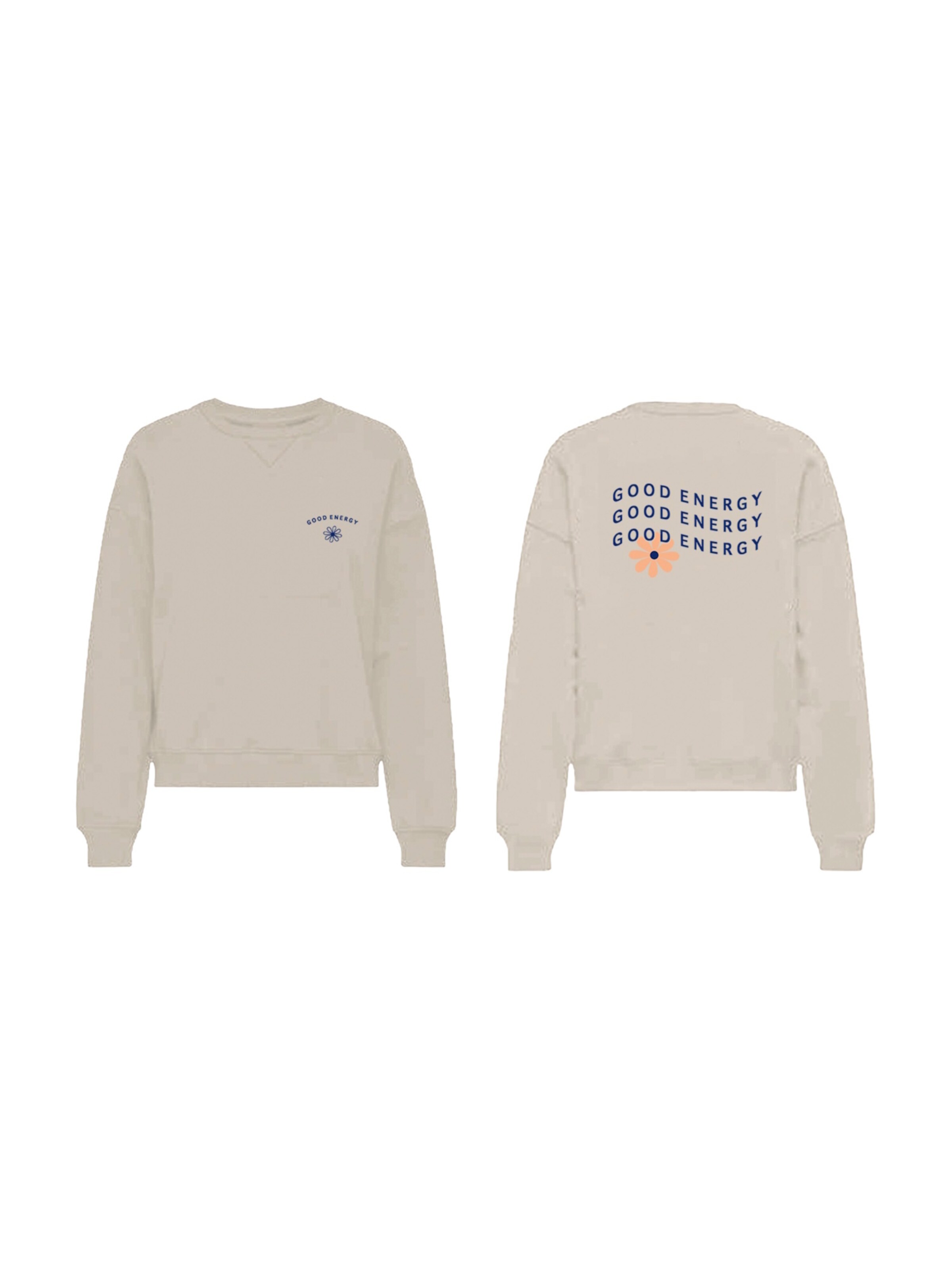 ONLY GIRLS Trui 'Lovely' in Grijs