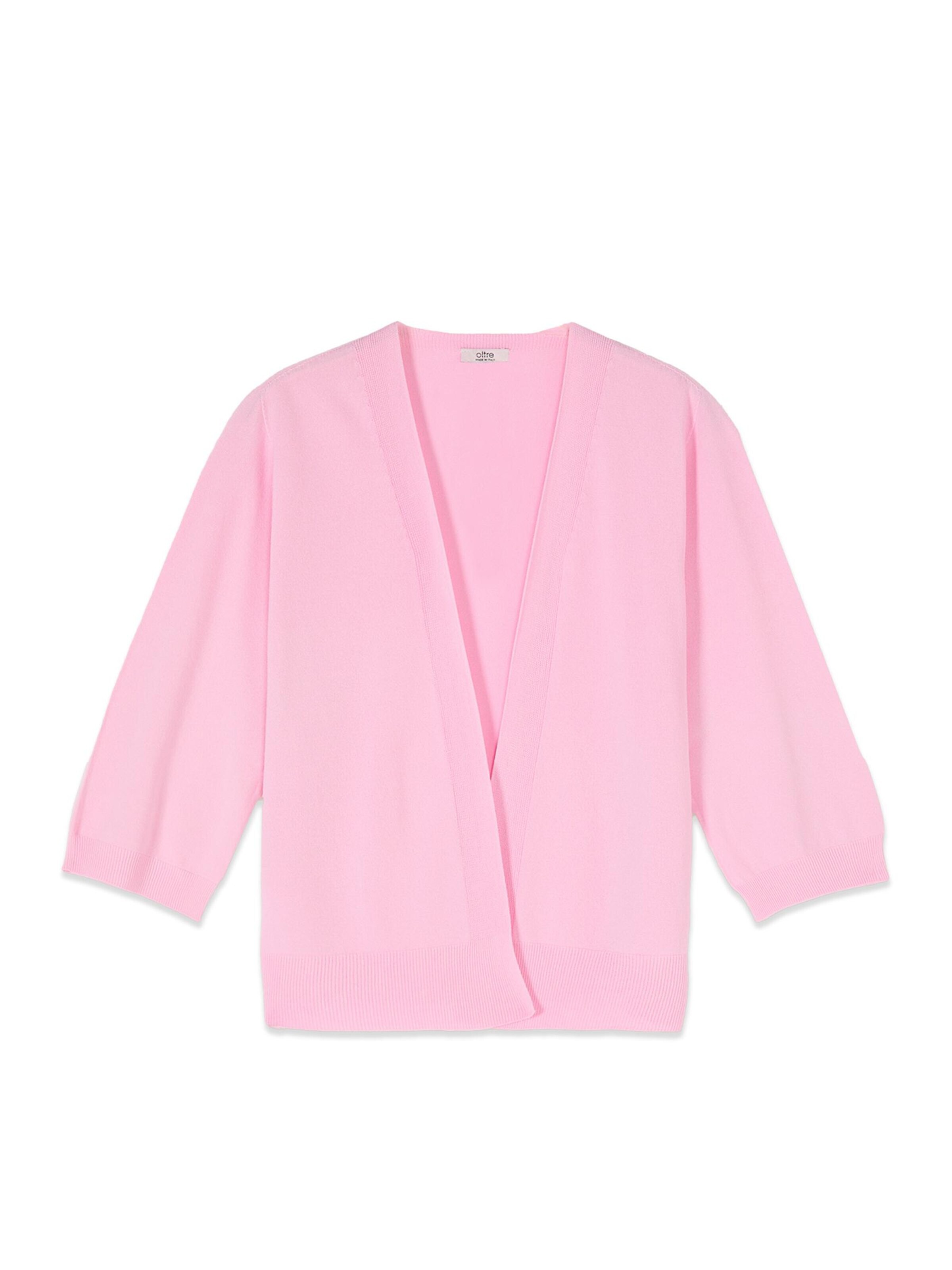 oltre - Sudadera con cremallera en rosa: frente