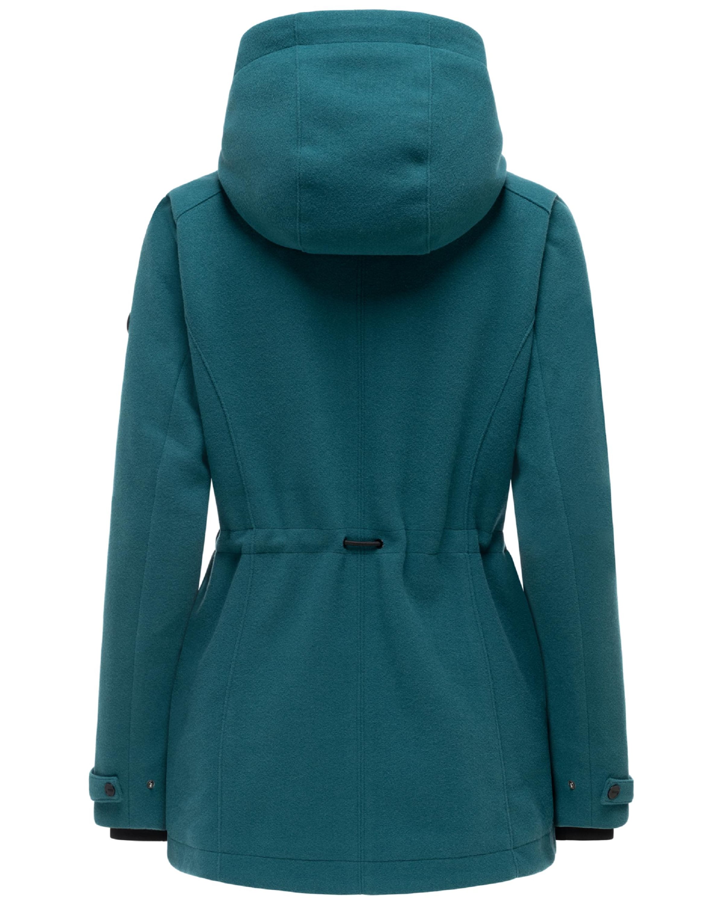 NAVAHOO Mantel 'Lächelstern 14' in Grün