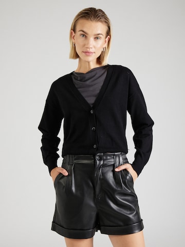 NÜMPH Knit Cardigan 'EDNA' in Black: front
