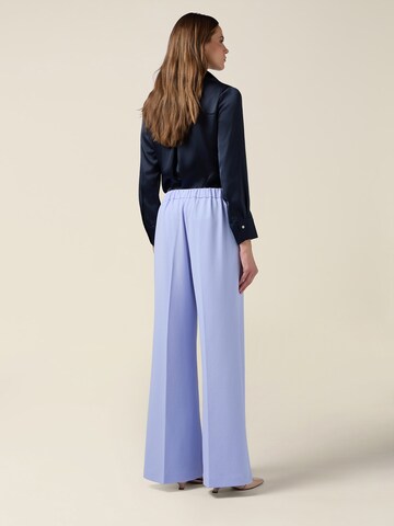 Regular Pantalon oltre en bleu