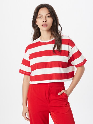 ONLY Shirt 'MAY' in Rood: voorkant