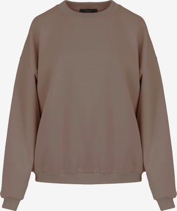 OPRA Sweter oversize 'Opra Bluza Dresowa Nestie Kakao' w kolorze brązowy: przód