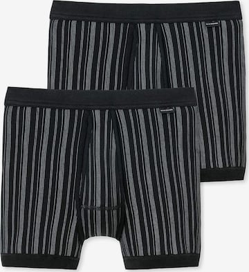 SCHIESSER Boxershorts in Zwart: voorkant