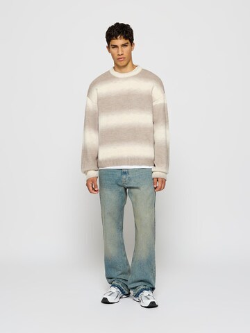 Burocs Pullover 'Knit Gradient'‌‌‌‌ in Grau