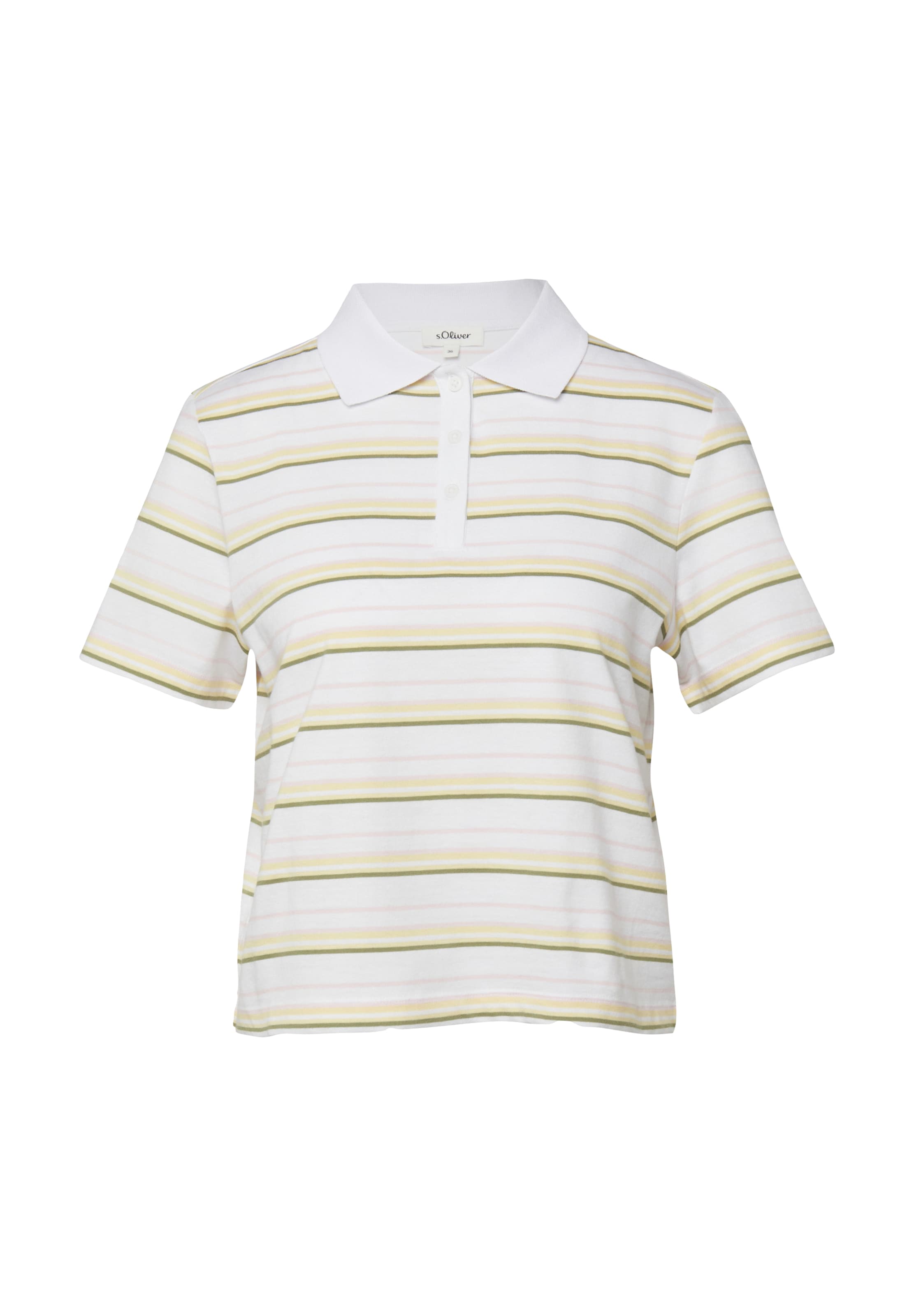 s.Oliver Shirt in Wit: voorkant
