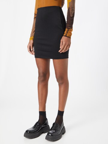 Lindex Spódnica 'Sindy' w kolorze czarny: przód