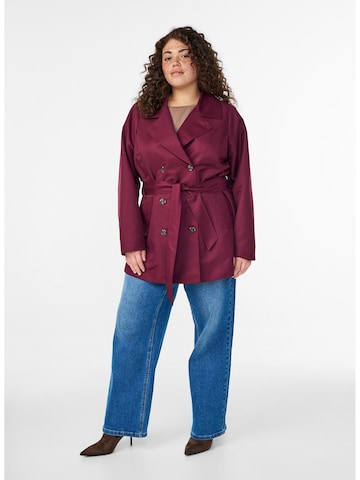 Zizzi - Abrigo de entretiempo 'CASELIN' en rojo