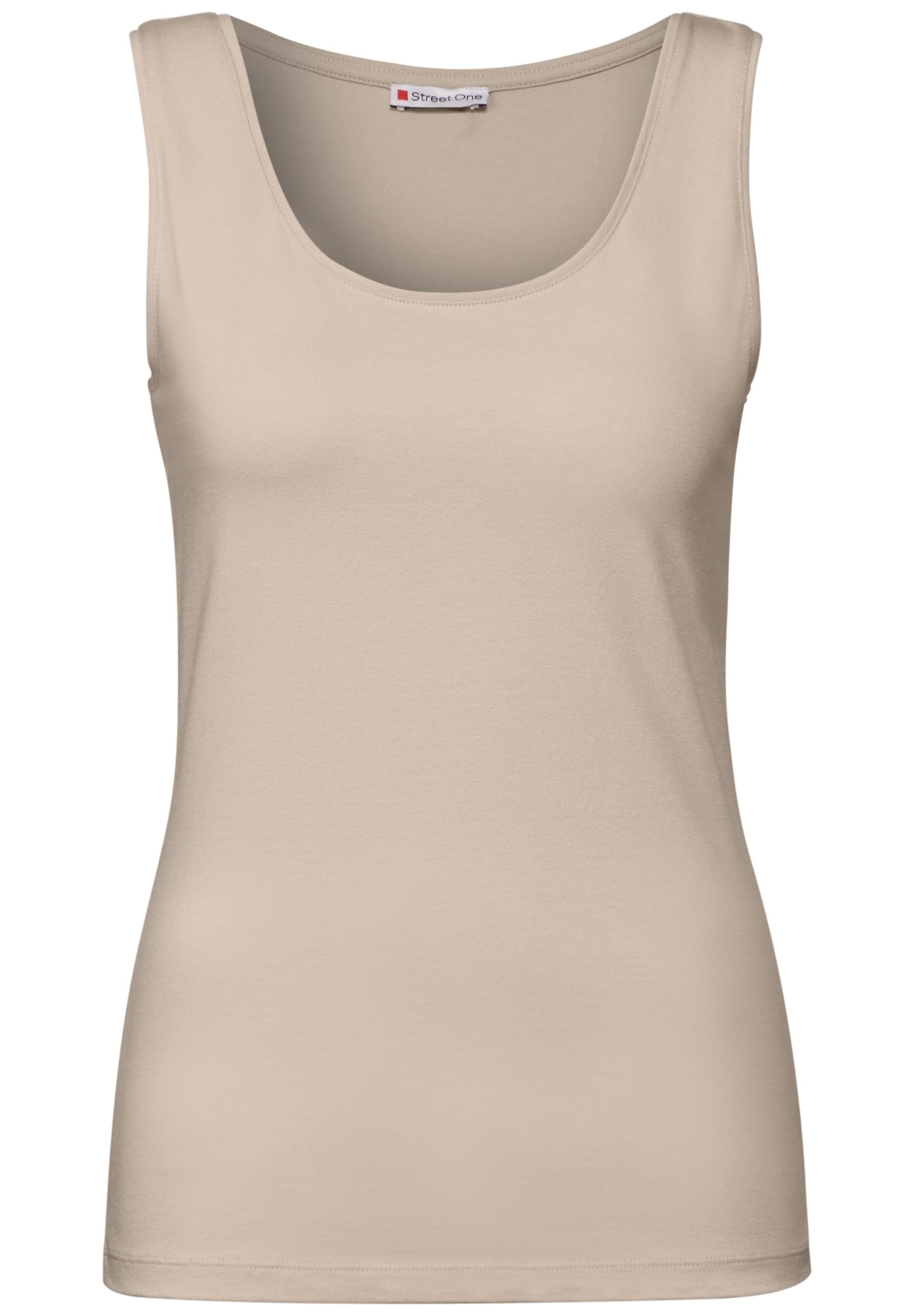 STREET ONE Top 'Anni' in Beige: front