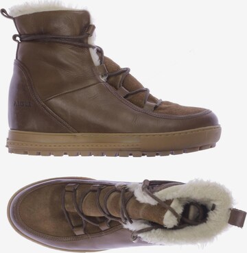 AIGLE Dress Boots in 40 in Brown: front