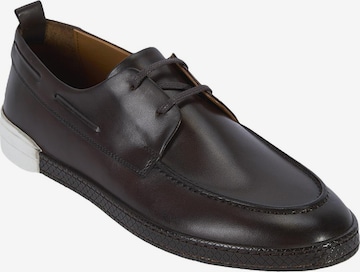 Desa - Zapatos con cordón 'Schnürschuhe' en marrón: frente