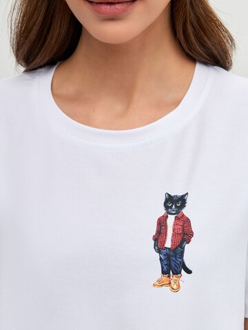 CAT by Maniita Lacitta Shirt in Wit