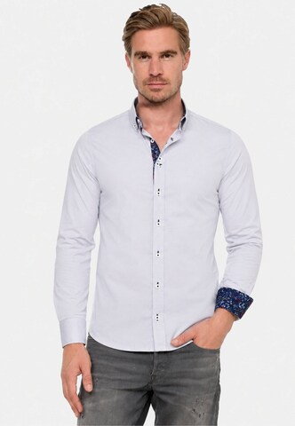 Chemise Rusty Neal en gris : devant