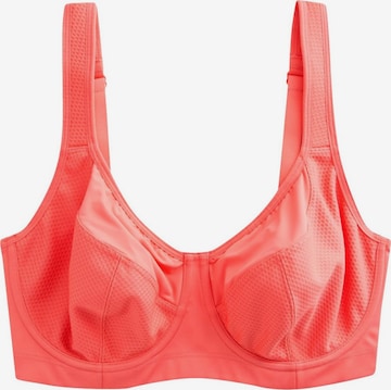 rožinė Next Marškinėliai Liemenėlė: priekis