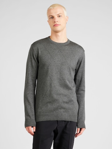 Pull-over BURTON MENSWEAR LONDON en gris : devant