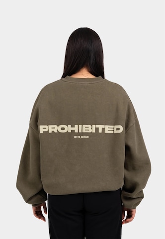 Prohibited Sweatshirt in Braun