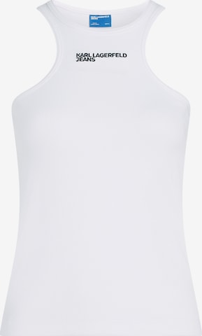 balta KARL LAGERFELD JEANS Palaidinė be rankovių: priekis