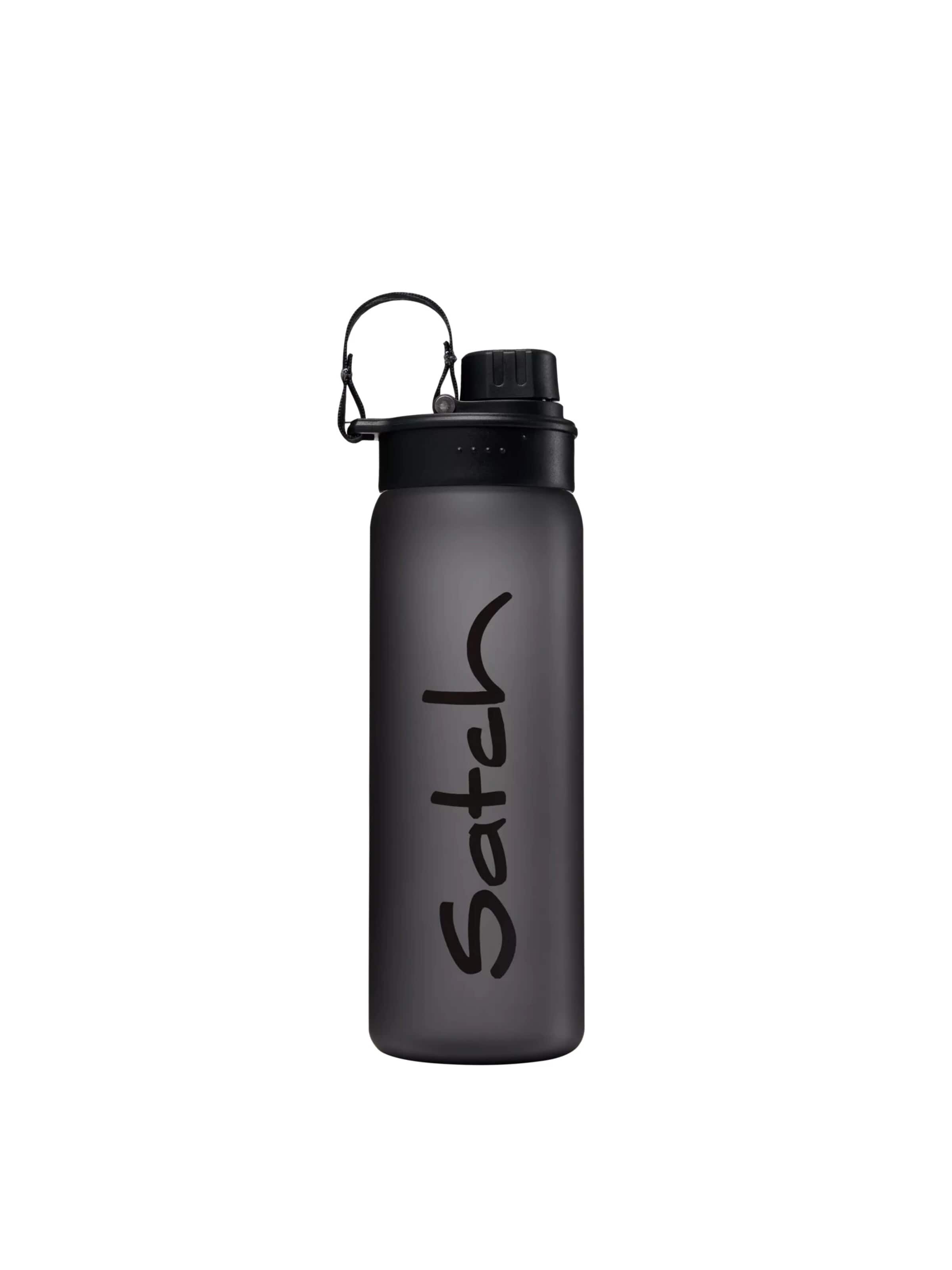 Satch Drinking Bottle 'Trinkflasche Sport Trinkflasche' in Black: front