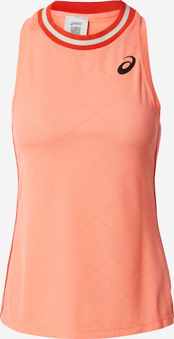 ASICSTehnička sportska majica 'MATCH' - narančasta boja: prednji dio