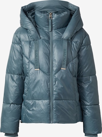 s.Oliver Winterjacke in Blau: Vorderseite