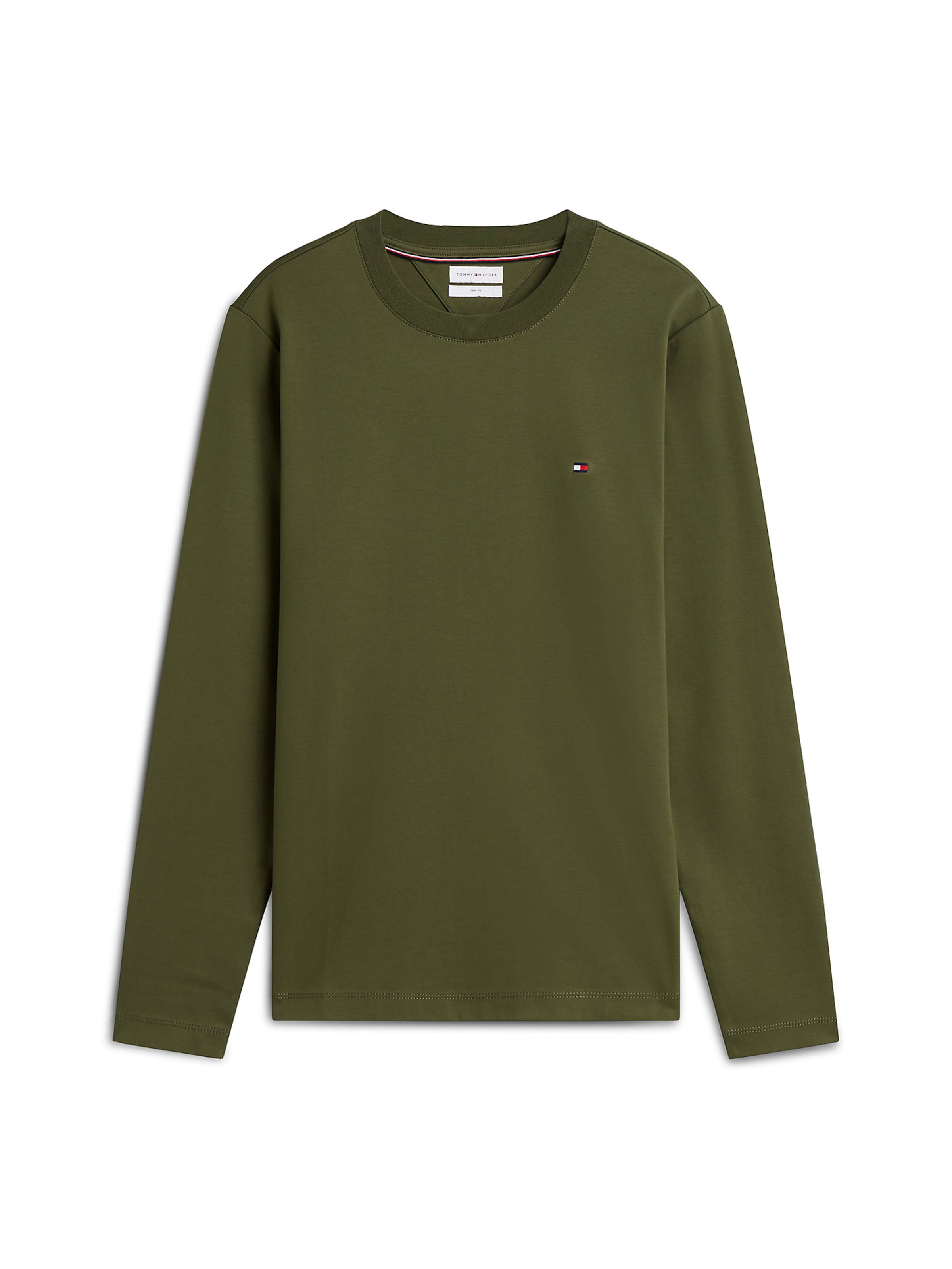 TOMMY HILFIGER Shirt in Groen: voorkant