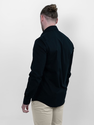 Vercate Slim Fit Forretningsskjorte 'No. 3' i sort